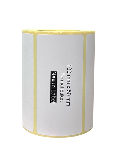 100x50 Mm Termal Etiket, Barkod/adres/kargo Termal Etiketleri, Ve Diğer Yazıcılarla Uyumlu