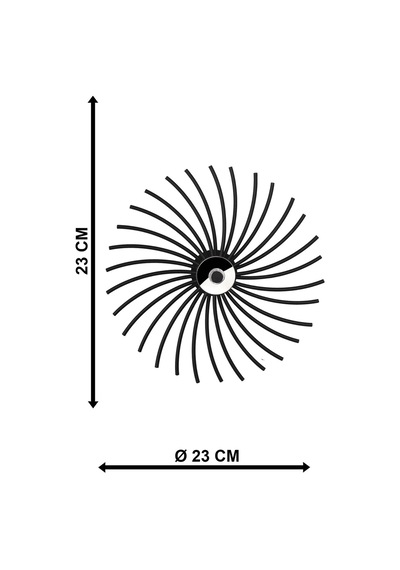 Rita Metal Tablo 23.lük Siyah