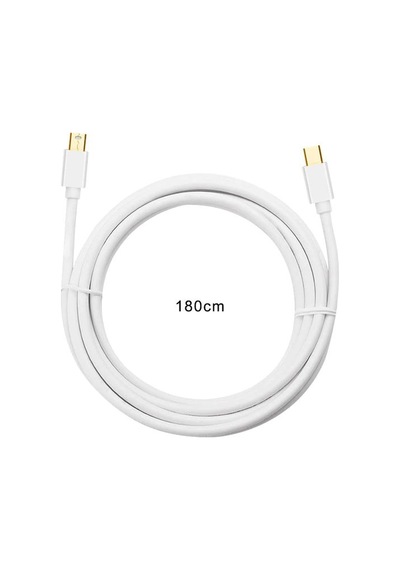 AoGo Minidisplayport Kablo Erkek Erkek Mini Display Thunderbolt Mini DP 1.8 M