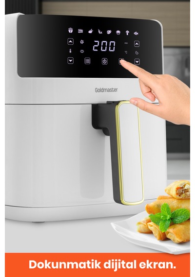 GoldmasterRivoli GM-8412 Sıcak Hava Fritözü Airfryer