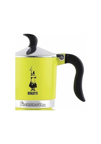 Bialetti Moka Pot Fiammetta Lime 1 Cup