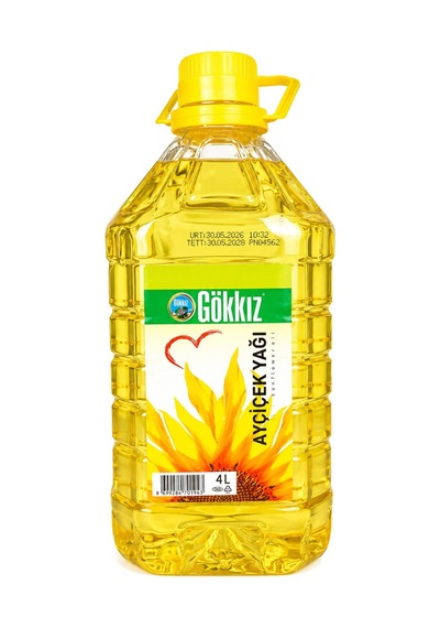 Gökkız Ayçiçek Yağı 4 Lt Pet