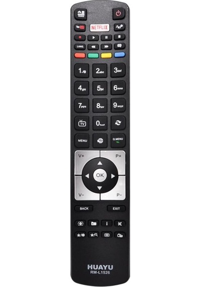 Vestel Uyumlu Netflix-youtube Tuşlu Led Tv Kumandası Huayu Rm-l1526