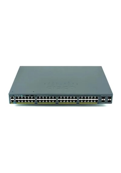 Cisco 2.el Network Cisco Ws-c-2960x 48 Port 10-100-1000 Gb Switch