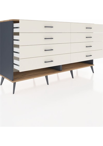Hyperion Konsol 8 Çekmeceli 176x44x99 Antrasit-çam/aytaşı Antrasit-çam/aytaşı Hyperion Konsol 8 Çekmeceli 176x44x99 Antrasit-çam/aytaşı Antrasit-çam/aytaşı