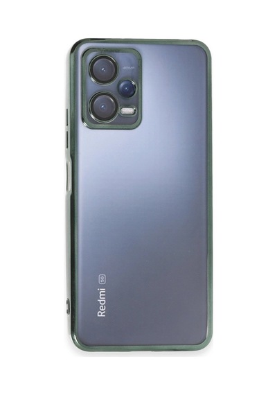 Xiaomi Redmi Note 12 5g Kılıf Razer Lensli Silikon - Yeşil -