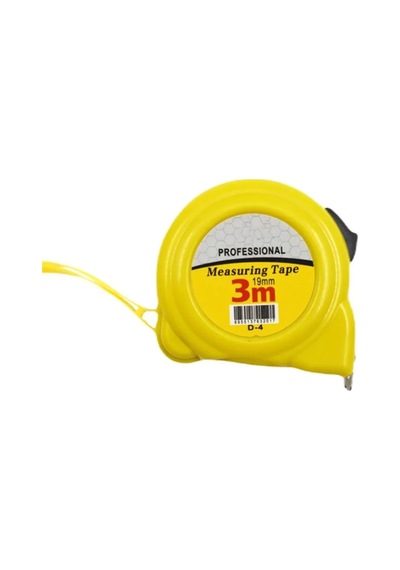 Tedar Profesyonel Şerit Metre Mezura 3 Metre 19 Mm Najmaddin Diğer