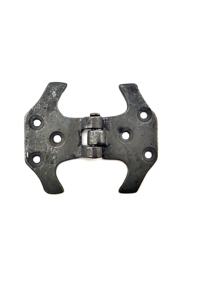 Hubrendy Çer Antika Tarz Dekoratif Pirinç Fit Menteşe - 67 Mm, Oksit