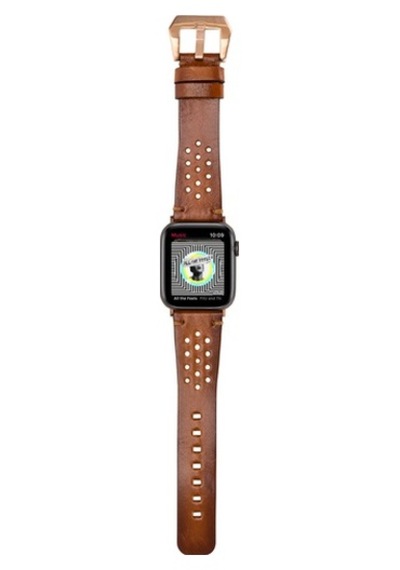 Bouletta Watch Uyumlu Deri Kordon Vigo 42-44-45Mm Rst2Ef Ta