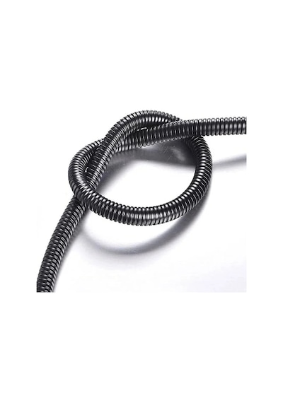 Spiral Duş Hortumu - Siyah, Modern Tasarım 6998
