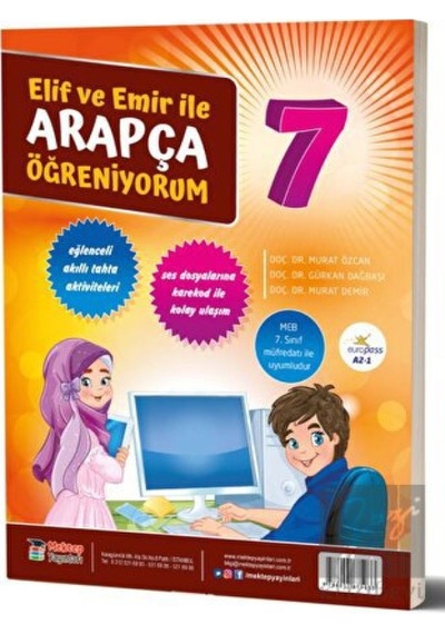 Elif ve Emir İle Arapça Öğreniyorum 7. Sınıf Mektep Yayınları  -  Mektep Yayınları