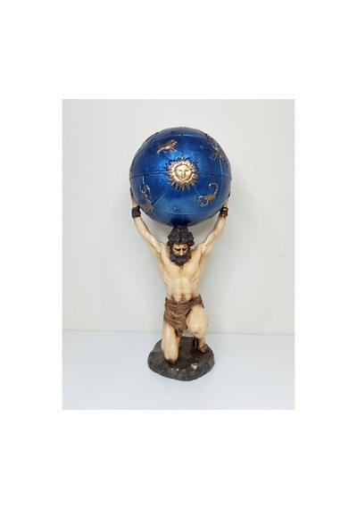 Dekoratif Aksesuar Atlas Obje El Boyama Mavi - 566991105