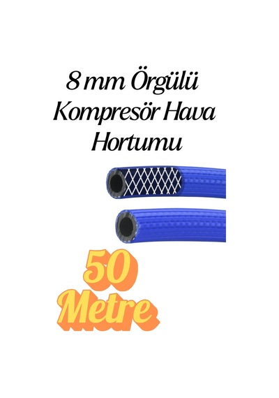 50 Metre Kompresör Hava Hortumu 8 Mm Termo Hortum Mavi Thermo Hortum Basınca Dayanıklı Hortum 50 Metre Kompresör Hava Hortumu 8 Mm Termo Hortum Mavi Thermo Hortum Basınca Dayanıklı Hortum