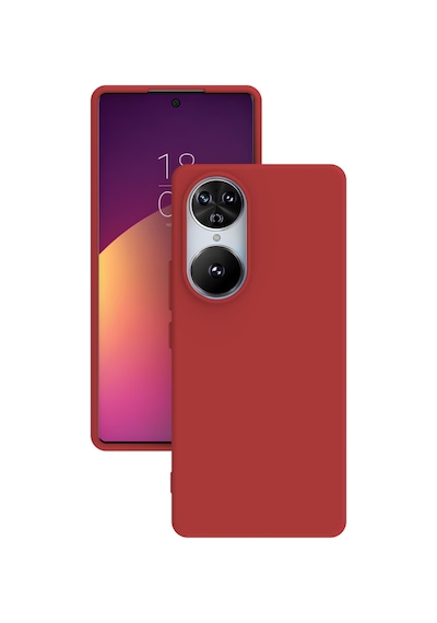 Reeder S19 Max Pro S Edge Kılıf Kamera Korumalı Silikon Rubber Arka Kapak Kırmızı
