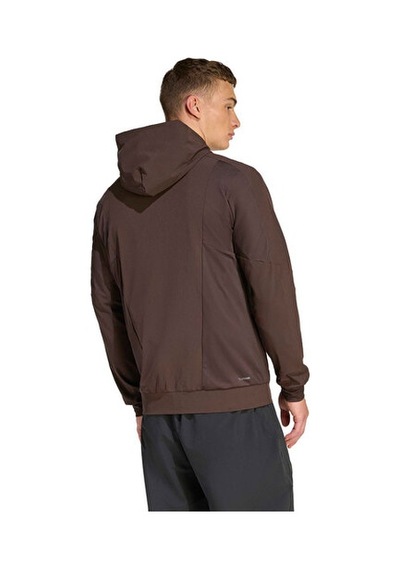 Adidas D4t Hybrid Fz H Erkek Antrenman Ceketi Kb0804 Kahverengi Kahverengi