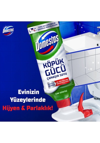 Domestos Köpük Gücü Çam Ferahlığı 450 Ml X1 Ve Köpük Gücü Kar Beyaz 450 Ml X1 2'li Set