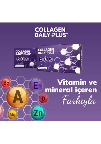 Collagen Daily Plus+ 60 Kapsül