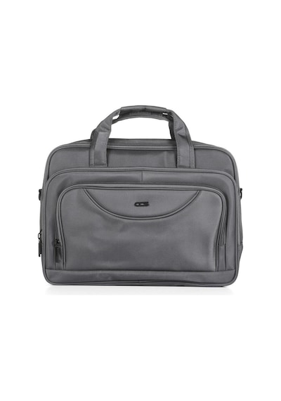 Ççs 71384 Çapraz Omuz Askılı Evrak Çantası-gri Gri