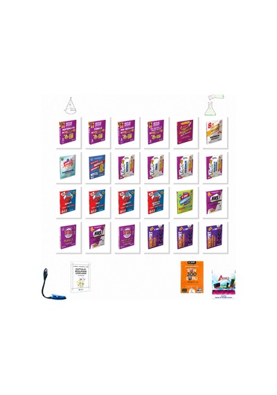 Muba 8. Sınıf Lgs Matematik Türkçe Fen Din Paragraf 24 Kitap Seti