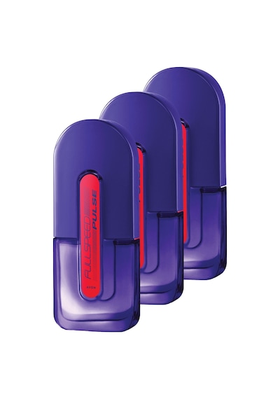 Avon Full Speed Pulse Erkek Parfüm EDT 3 x 75 ML