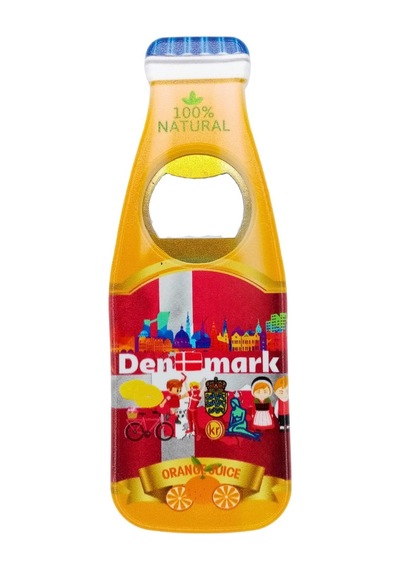 Danimarka Temalı Magnet Şişe Açacak
