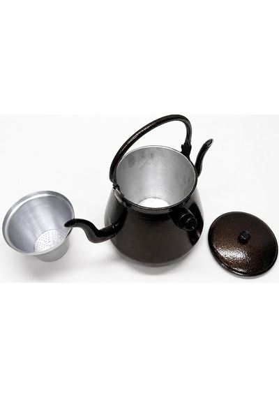 Çoban Demliği 5 Litre Bir Taraf Su Bir Taraf Çay Kampçı Demliği Çok Renkli