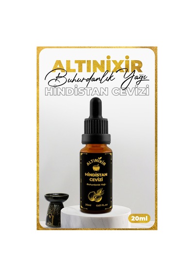Hindistan Cevizi Buhurdanlık Yağı