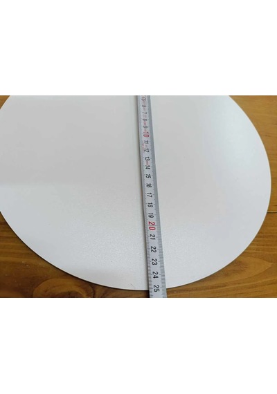 25 Cm Yuvarlak Pasta Altlığı Ve Çok Amaçlı Dekoratif Mdf Panel