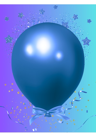 10 Lu Krom Mavi Balon 12 İnç, Ayna Efektli Metalik Parti Balonu
