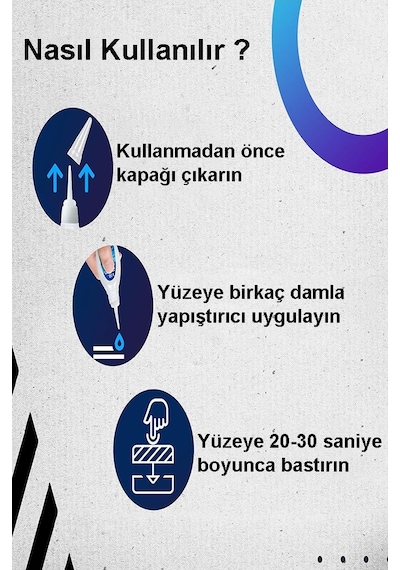 Derby 602 Japon Yapıştırıcı 15 Gr 2 Adet Yüksek Yapıştırma Gücü Tek Bileşenli Düşük Viskozite Güçlü Yapıştırıcı 15gr
