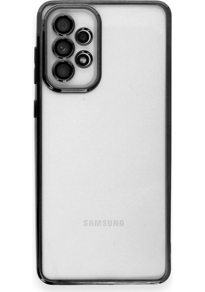 Samsung Galaxy Uyumlu A04s Kılıf Razer Lens Çerçeveli Silikon Kapak