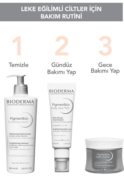 Bioderma Pigmentbio Leke Karşıtı 3 Lü Bakım Seti