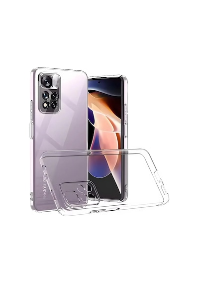 Xiaomi Redmi Note 11 Pro 5g Uyumlu Şeffaf Kılıf Ultra Koruma Hassas İnce Tasarım -kamera Korumalı Beyaz
