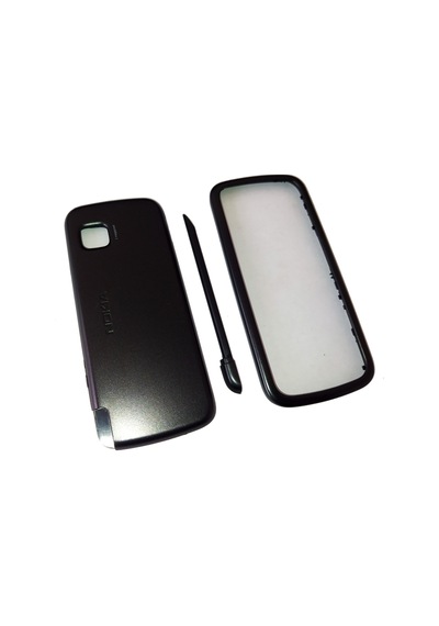 Nokia 5230 Kapak Nokia 5230 Uyumlu Siyah Kenar Kapak Arka Kapak V