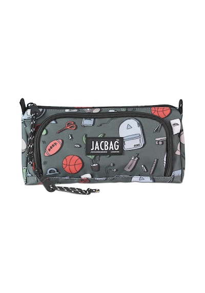 Jacbag Prime Xl-lastik Ayraçlı İki Bölmeli Kalem Kutusu Prime Xl-college renkli