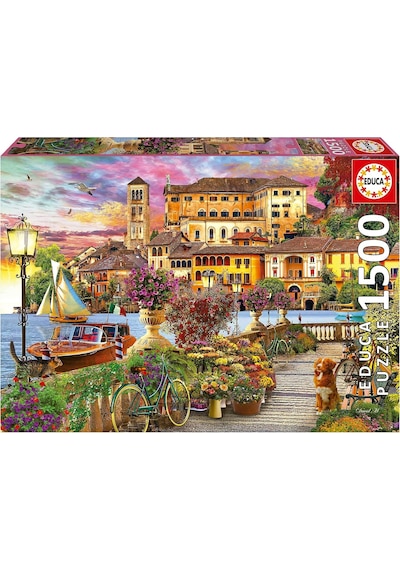 Educa 1500 Parça İtalya'da Gezinti Yolu Puzzle - 19562 - Italian Promenade