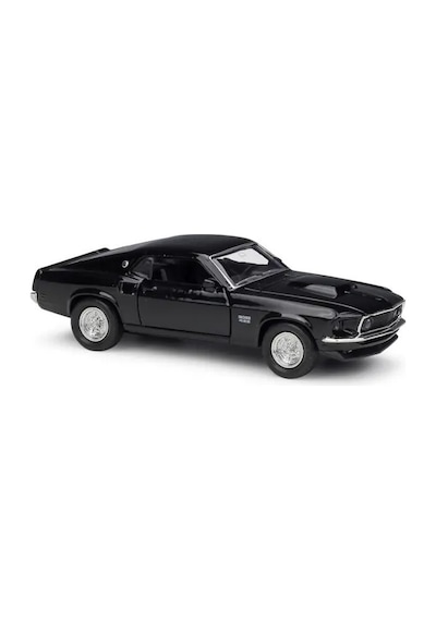Welly Çek Bırak 12 Cm. Ford Mustang Boss - Siyah