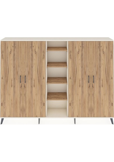 Arges Dolap 12 Raflı 4 Kapaklı 220x30x163 Aytaşı-çam Atlas Çam - Aytası Arges Dolap 12 Raflı 4 Kapaklı 220x30x163 Aytaşı-çam Atlas Çam - Aytası