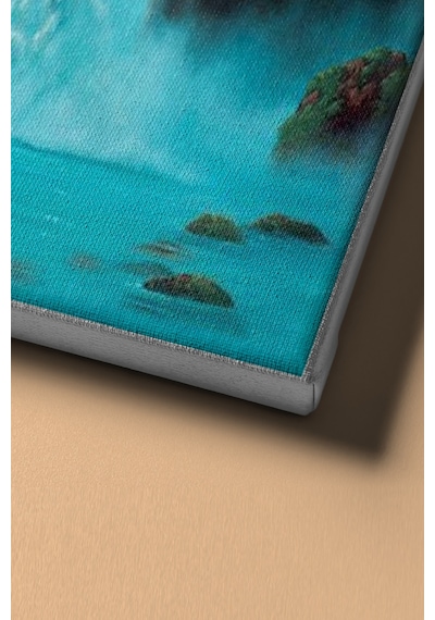 Webstyle Sayılarla Boyama Seti Kasnaklı Fantastik Şelale 40 X 50 Cm