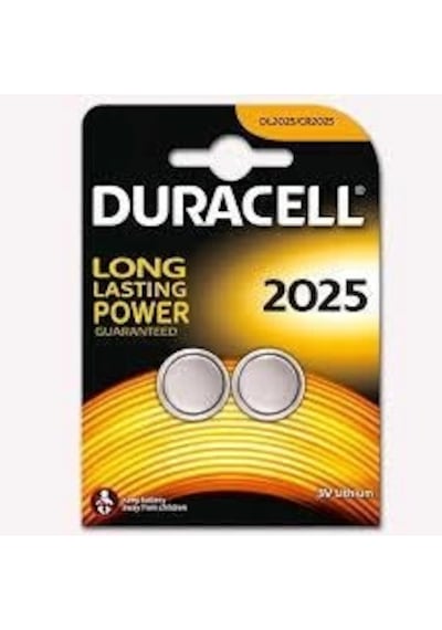 Mey İthalat Duracell Cr 2025 Lityım Pil 3 Volt 2 Li