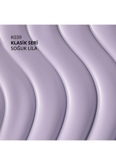 Kalıcı Oje K039, Soğuk Lila, 10 Ml