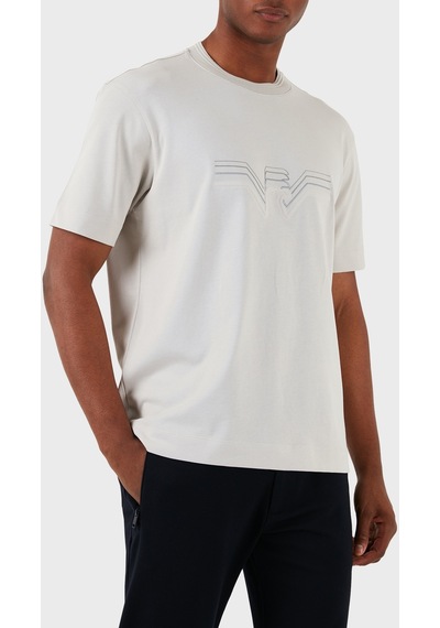 Emporio Armani Erkek T Shirt 3d1t89 1jwzz 0646 Gri