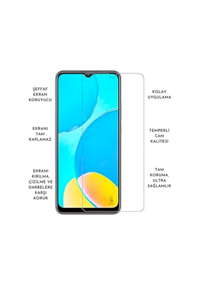 Xiaomi Redmi 12 Uyumlu Kılıf Soft Yumuşak Telefon Kılıfı Ve Temperli Cam Ekran Koruyucu Şeffaf Resimde Görünen