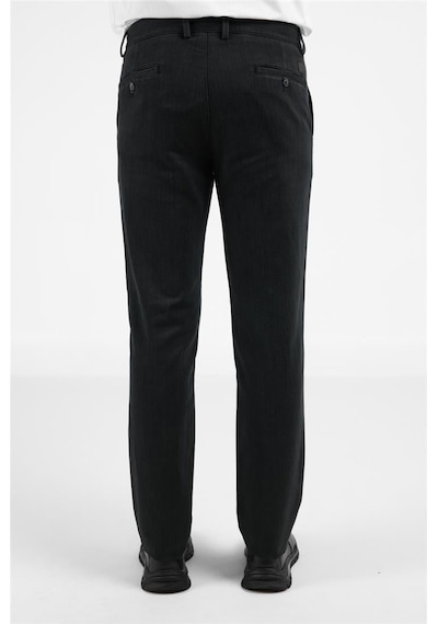 İmza Siyah Yan Cep Casual Comfort Fit Pamuklu Chino Pantolon 1003255169 Siyah
