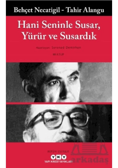 Hani Seninle Susar, Yürür Ve Susardık Yapı Kredi Yayınları Behçet Necatigil