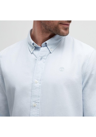 Timberland Tımberland Oxford Shirt Tb0a6gpnb021-skyway Yd Açık Mavi