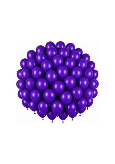 Mor Renk Lateks Pastel Balon 30 Cm - 50 Adet