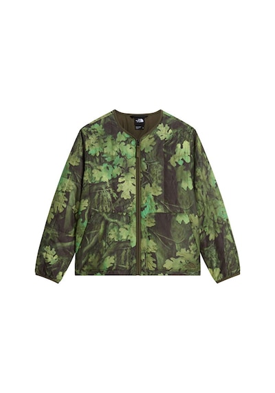 The North Face M Lhotse Lt Insulated Jacket -prınt Erkek Outdoor Ceket Nf0a8jrjss11 Yeşil