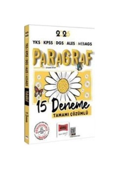 Kpss Dgs Ales Yks Meb Ags Paragraf 15 Deneme 2026 - Yargı