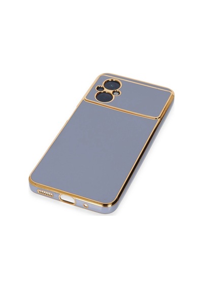 Xiaomi Poco M5 Kılıf Volet Silikon - Mavi Çr